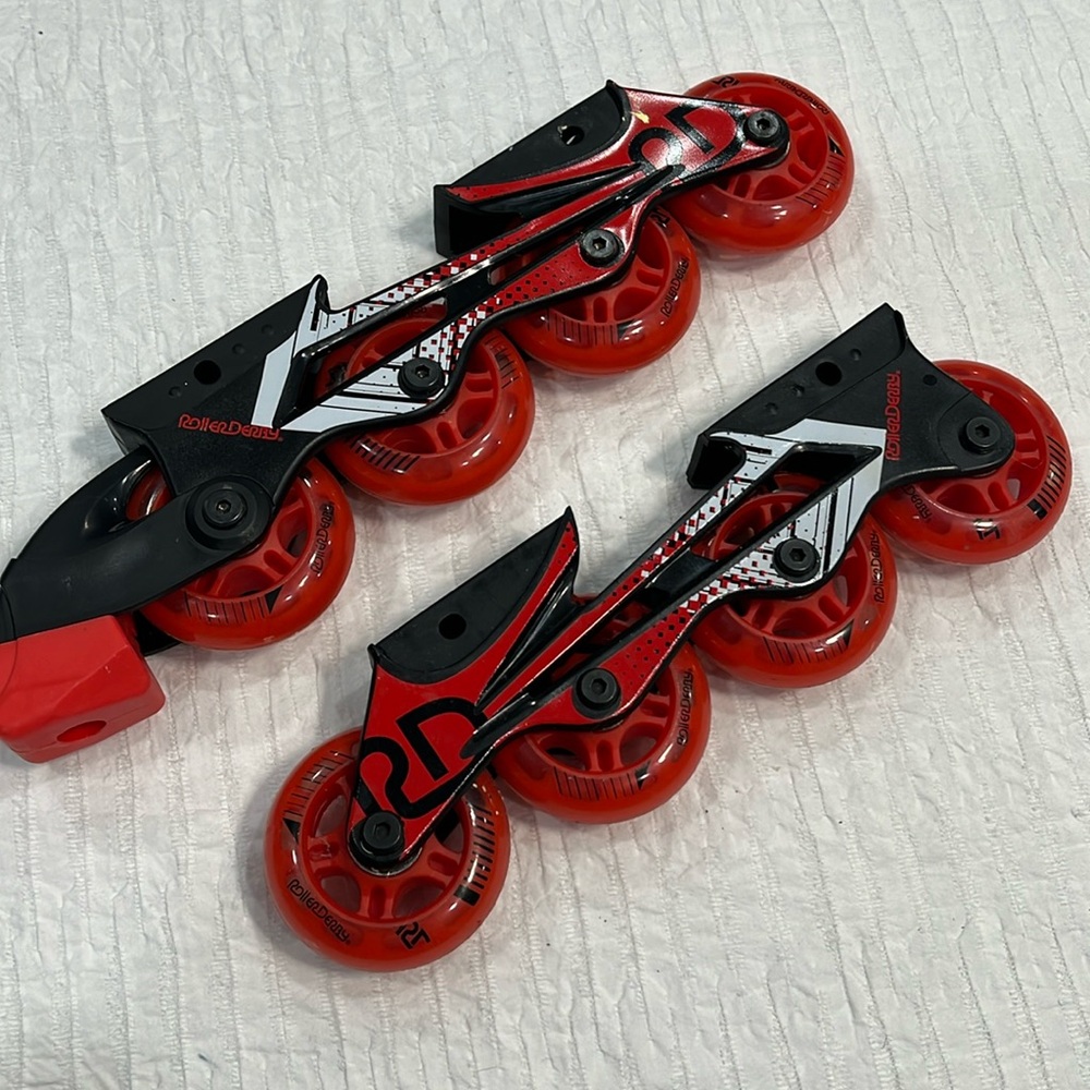 Roller blades Derby‎ inline quad rollerblade kids attachment